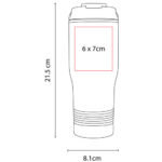 TERMO AMIENS ROJO TMPS 98 R (ACERO INOXIDABLE - PLÁSTICO) - Imagen 2