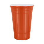TMPS 119 O - VASO FIESTA NARANJA (NARANJA - PLASTICO)