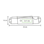 CINTURÓN DEPORTIVO JASPER NEGRO TX-086N ( TX-086 - TX086 -  ) - Imagen 2