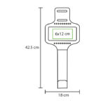 BRAZALETE DEPORTIVO BANFF ROSA TX-093RS ( TX-093 - TX093 -  ) - Imagen 2