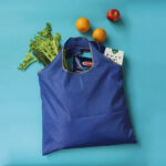 BOLSA PLEGABLE SCHULL NEGRO TX-102N ( TX-102 - TX102 - BOLSAS PARA SUPERMERCADO ) - Imagen 2