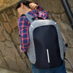 MOCHILA ANTI ROBO GRIS TX-113G ( TX-113 - TX113 - BACKPACK ) - Imagen 5