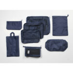 SET DE BOLSOS ORGANIZADORES AZUL MARINO TX-122A ( TX-122 - TX122 - ACCESORIOS DE VIAJE )