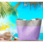 BOLSA ATHI VERDE AQUA TX-124V ( TX-124 - TX124 - BOLSAS DE PLAYA ) - Imagen 2