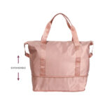 MALETA EXPANDIBLE AZUL CLARO TX-142A ( TX-142 - TX142 - MALETAS DE MANO ) - Imagen 3