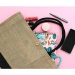 BOLSA LOCRI AZUL MARINO TX-174A ( TX-174 - TX174 - BOLSAS DE PLAYA ) - Imagen 3