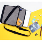 BOLSA DE RPET BINAGO GRIS TX-190G ( TX-190 - TX190 - CROSSBODY ) - Imagen 2