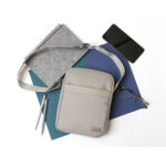 MOCHILA ABJA GRIS CLARO TX-247G ( TX-247 - TX247 - CROSSBODY ) - Imagen 4