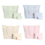 SET DE BOLSAS PRATS BEIGE TX-259BE ( TX-259 - TX259 - BOLSAS DE PLAYA ) - Imagen 3