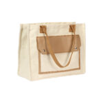 BOLSA INCLES CAFE TX-265C ( TX-265 - TX265 - BOLSAS SHOPPER,BOLSAS DE PLAYA )