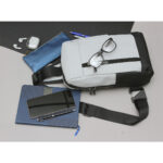 MOCHILA ANGER GRIS CLARO TX-339G ( TX-339 - TX339 - CROSSBODY ) - Imagen 3