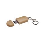 USB INFIS BEIGE USB 334 BE (MADERA - METAL) - Imagen 2