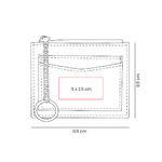 W 651 N - CARTERA MONEDERO IRIS NEGRO (NEGRO - CURPIEL) - Imagen 3