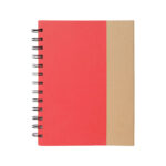 LIBRETA CON NOTAS ADHESIVAS (T327 ROJO)