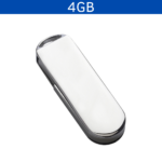MEMORIA USB MERCURY 4GB (USB061-U) PLATA - Imagen 2